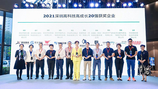 “科技为马,星辰为梦”—热烈庆祝一码中精准荣获深圳高科技高成长20强